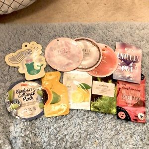 10 pack assorted face masks